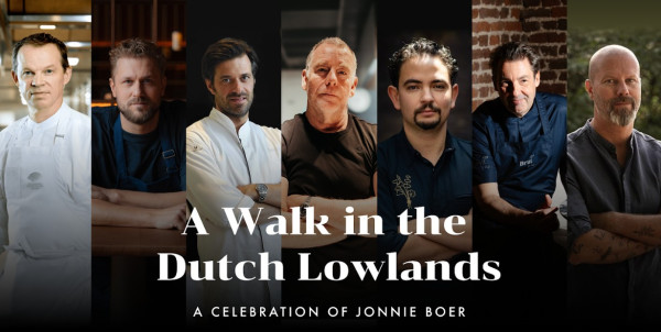 Proef de Lage Landen: 7 topchefs eren Jonnie Boer met een wereldtour