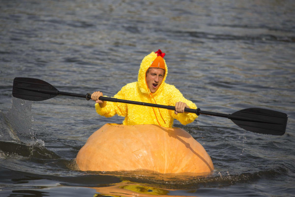 Pompoenregatta in Kasterlee trekt internationaal publiek