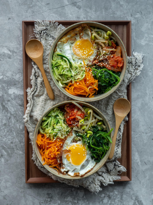 Veggie bibimbap