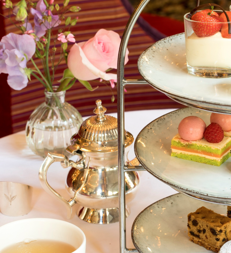 High tea bij Hotel Des Indes