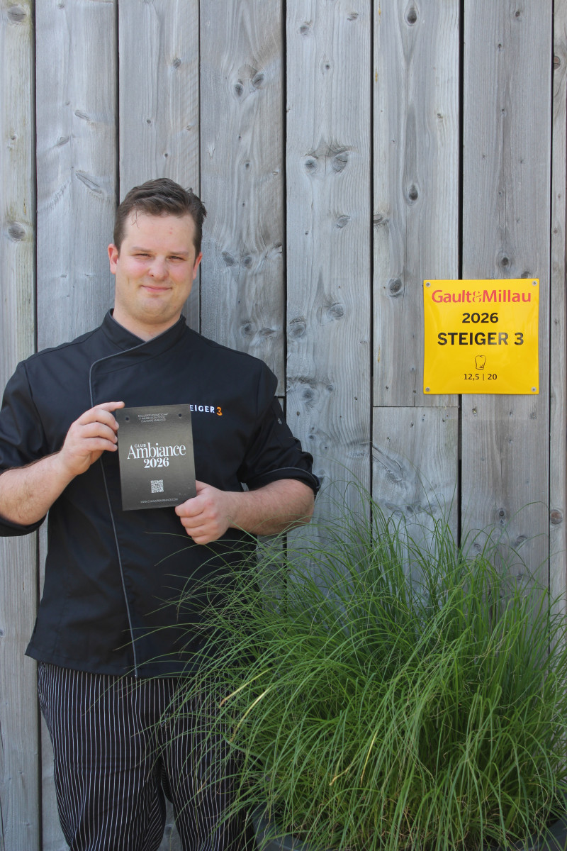 Chef Seppe van de Vijver van Steiger3 in Hoboken