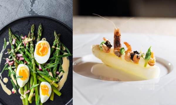 HOTSPOTS: 4x asperges op het menu